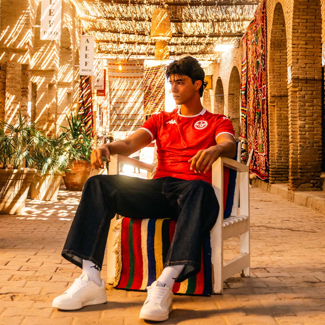 Kappa KOMBAT PRO Rouge Tunisie 25/26 - KOMBAT PRO 25/26-RED